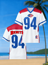 Men's Bunny Football Music Lover Casual Tee