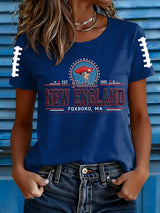 Women's Football Print T-shirt