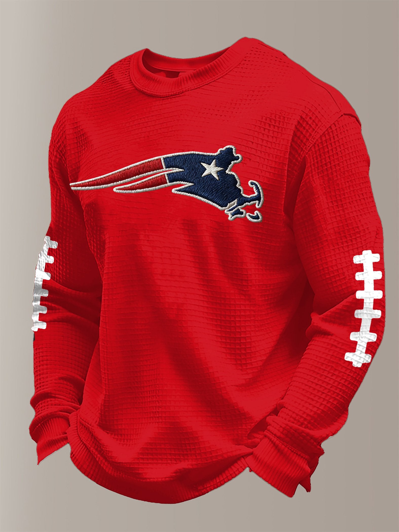 Men's Football Print Waffle T-Shirt