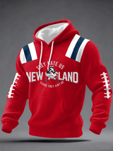 Men's Football Printed Casual Hoodie