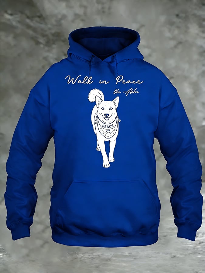 Men's Walk For Peace  Printed Sweatshirt