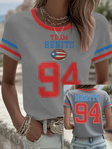 Women's Puerto Rico Print Shirt