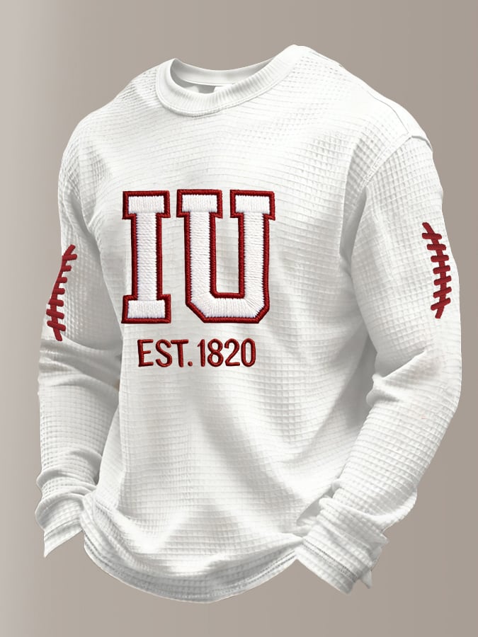 Men's Football Printed Casual Top