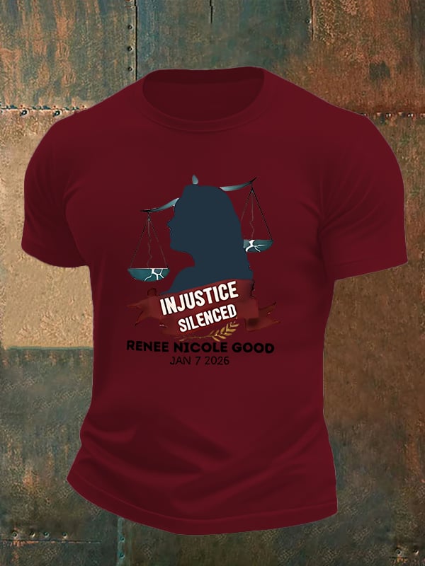 Men's  Justice for Renee Nicole Good T-Shirt