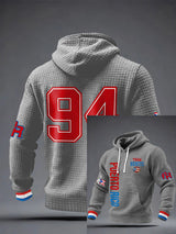 Men's  Puerto Rican Rapper Print Hoodie