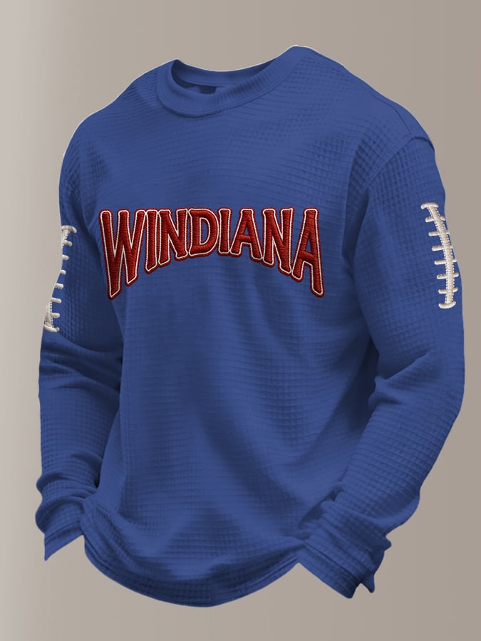 Men's Football Printed Casual Top