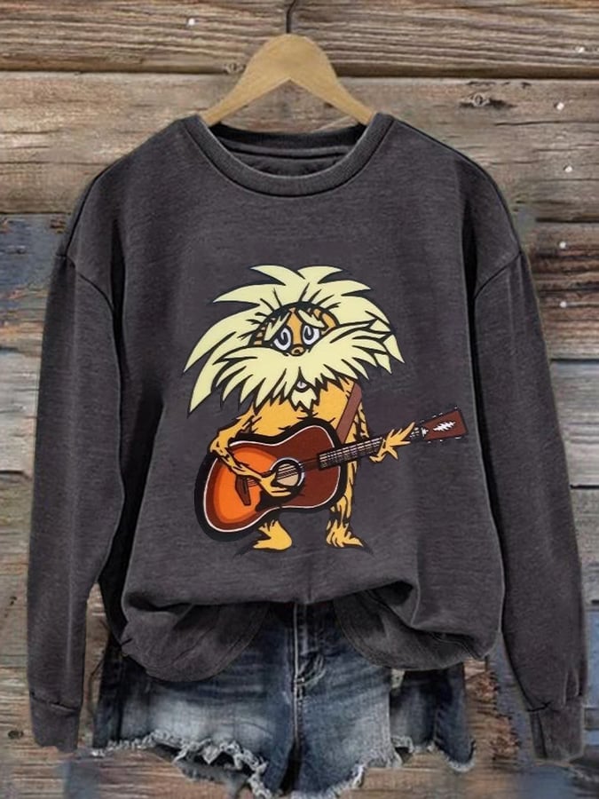 🔥Buy 3 Get 15% Off Women's Casual Printed Long-Sleeve Sweatshirt