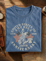 America's 250th Anniversary Cotton Short Sleeve T-shirt