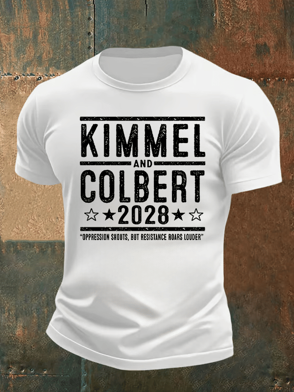 Men's Talk Show Colbert Kimme Legend 2028 T-shirt