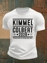 Men's Talk Show Colbert Kimme Legend 2028 T-shirt