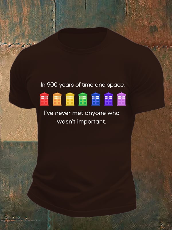 Men's Pride Rainbow Police Box , LGBT Pride Month T-shirt