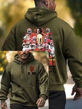 Men's  Football Print  Hoodies
