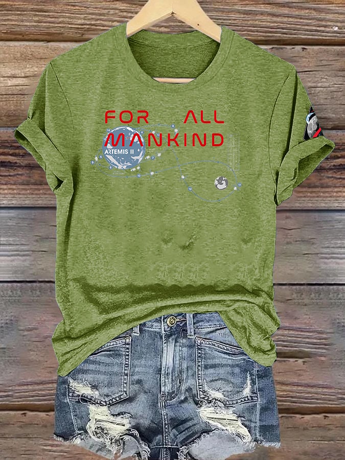 Women's  FOR ALL MANKIND Print T-Shirt