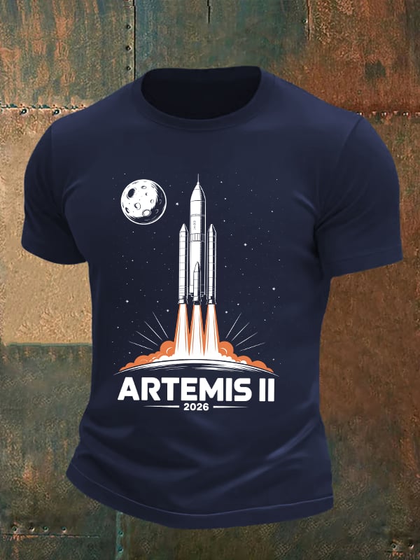 Men's  ARTEMIS II  Print T-Shirt