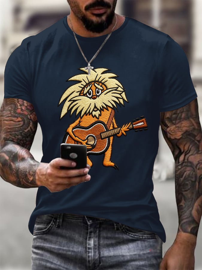 🔥Buy 3 Get 15% Off Men's Vintage Rock Tribute Printed Casual T-shirt