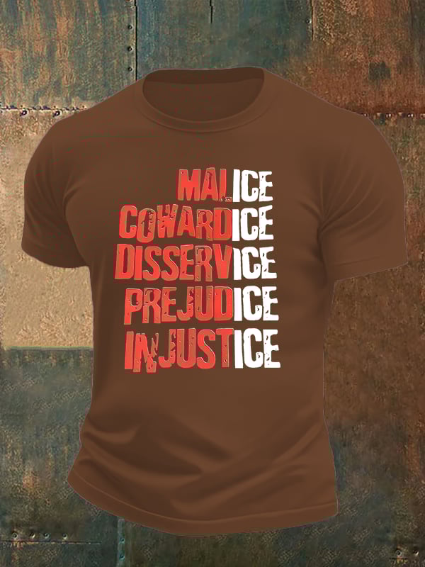 Men's  Justice For Her  T-Shirt