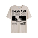 💖Best Gift For Lover💖Unique Custom Eyes Photo Tee 💗 Crewneck 💗 Hoodie