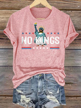 🔥Buy 3 Get 15% Off🔥Women's Casual Fashion American Kingless Printed T-Shirt