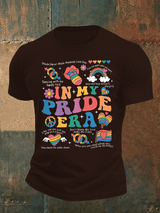 Men's In My Pride Era, Pride Month Print T-Shirt
