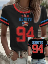 Women's Puerto Rico Print Shirt