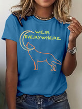 🔥Buy 3 Get 15% Off Women's RIP Print Short-sleeved T-shirt