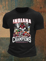 Men's  Football Print  T-Shirt