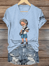🔥Buy 3 Get 15% Off Women's RIP Bob Weir Weir Everywhere Short Sleeve T-Shirt