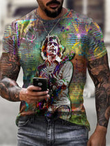 🔥Buy 3 Get 15% Off Men's Printed Short-Sleeve T-Shirt