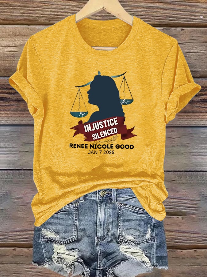 Women's  Justice for Renee Nicole Good T-Shirt