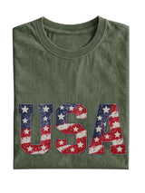 Usa Cotton Short-sleeve T-shirt