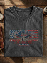 America's 250th Anniversary Statue Of Liberty Cotton Short Sleeve T-shirt
