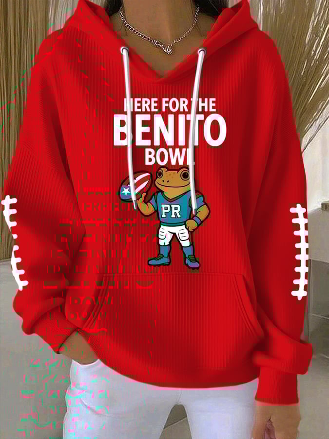 Women'S Rugby Casual Hoodie Sweatshirt