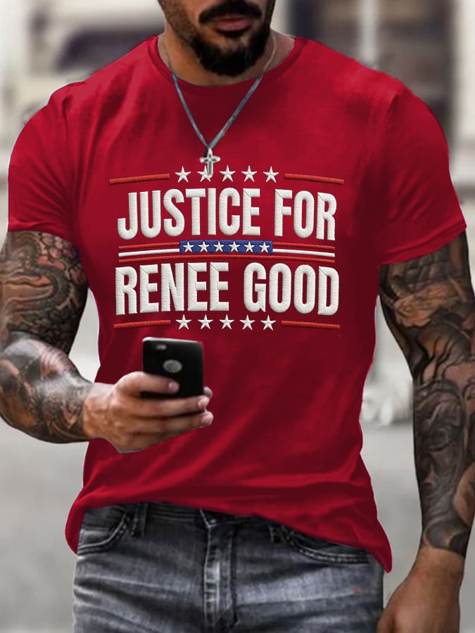 Men's Casual Printed T-shirt