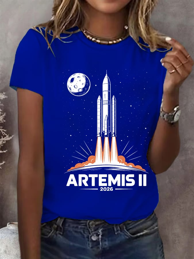 Women's  ARTEMIS II Print T-Shirt