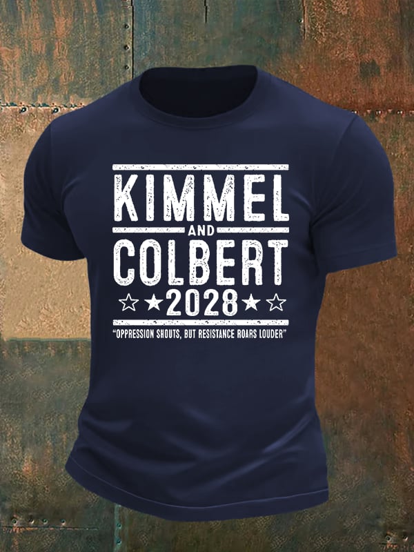 Men's Talk Show Colbert Kimme Legend 2028 T-shirt