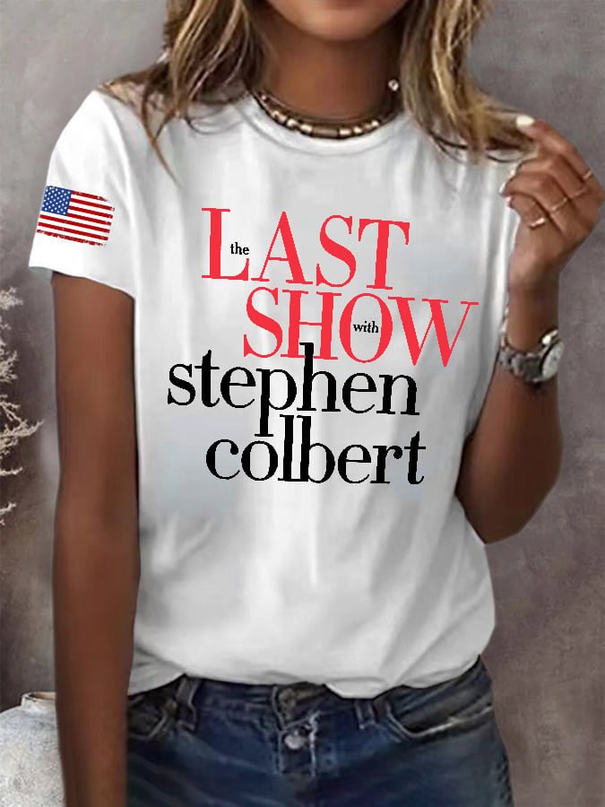 🔥Buy 3 Get 15% Off Retro Last Show Print T-Shirt