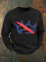 🔥Buy 3 Get 15% Off🔥Men's America has no kings print  Casual Sweatshirt
