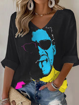 Women's  Puerto Rico Print Shirt