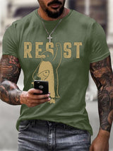 🔥Buy 3 Get 15% Off🔥Men's Penguins Resist Tariffs Printing T Shirt