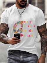 🔥Buy 3 Get 15% Off🔥Men's stylish casual FDT Reject King Tiger printed  T-shirt