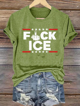 Women's  ICE Print T-Shirt