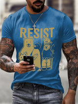 🔥Buy 3 Get 15% Off🔥Men's Penguins Resist Printed Round Neck T-Shirt