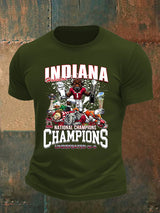 Men's  Football Print  T-Shirt