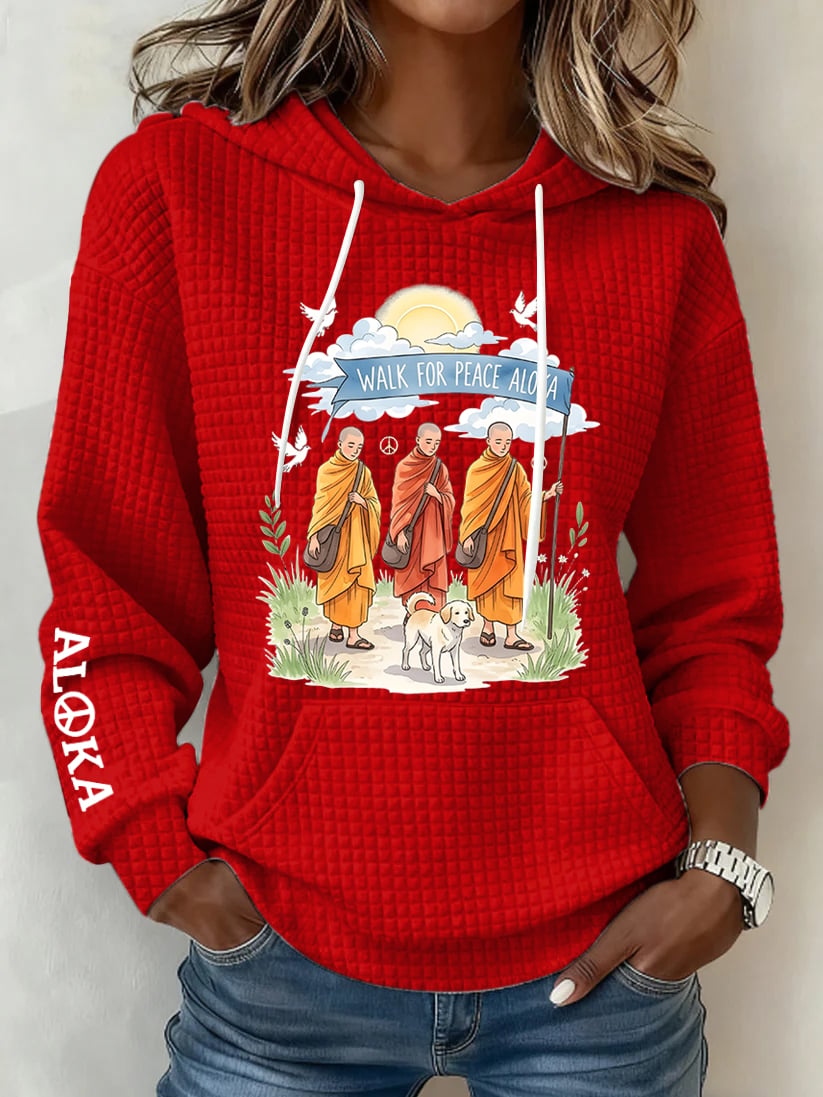 Women's Walk For Peace  Art Print Sweatshirt
