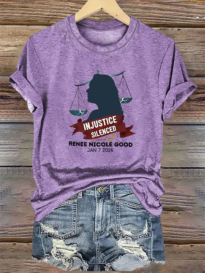 Women's  Justice for Renee Nicole Good T-Shirt