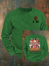 Men's   Football Print  Sweatshirt