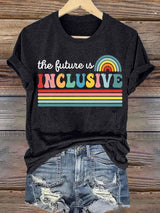 Women's  The Future Is an Inclusive Print T-Shirt