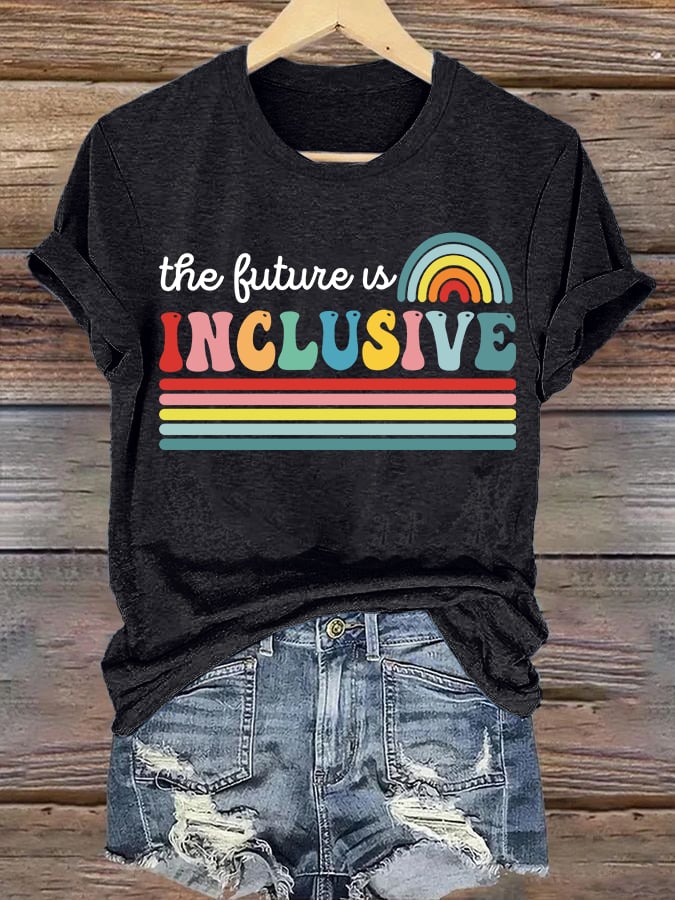 Women's  The Future Is an Inclusive Print T-Shirt