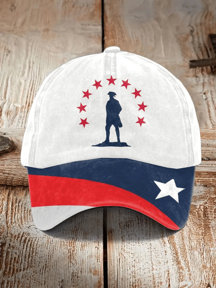 Vintage Football Print Hat