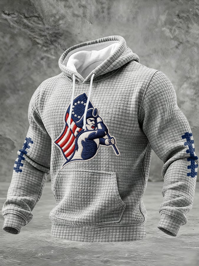 Men's Football Print Sweatshirt